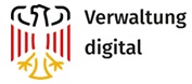 Verwaltung Digitalin logo - Saksan digitaalinen alusta, jossa selitys §34c GewO-lisenssistä